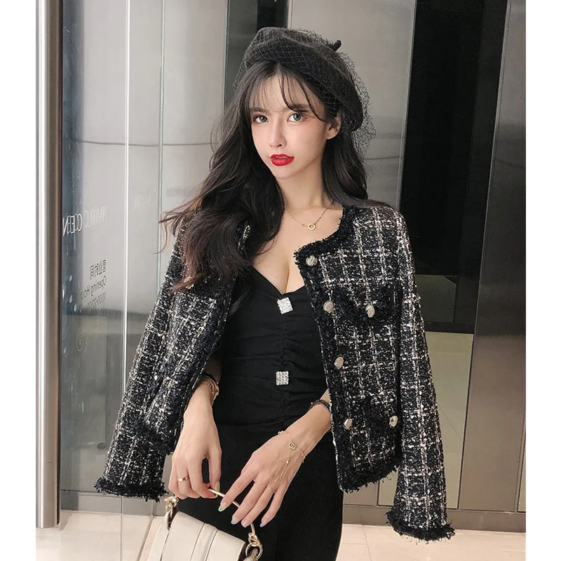 

Women's New Style Minimalistic Plus Cashmere Coat Fashion Temperament Jackets Recreational Versatile Autumn and Winter Outerwear
