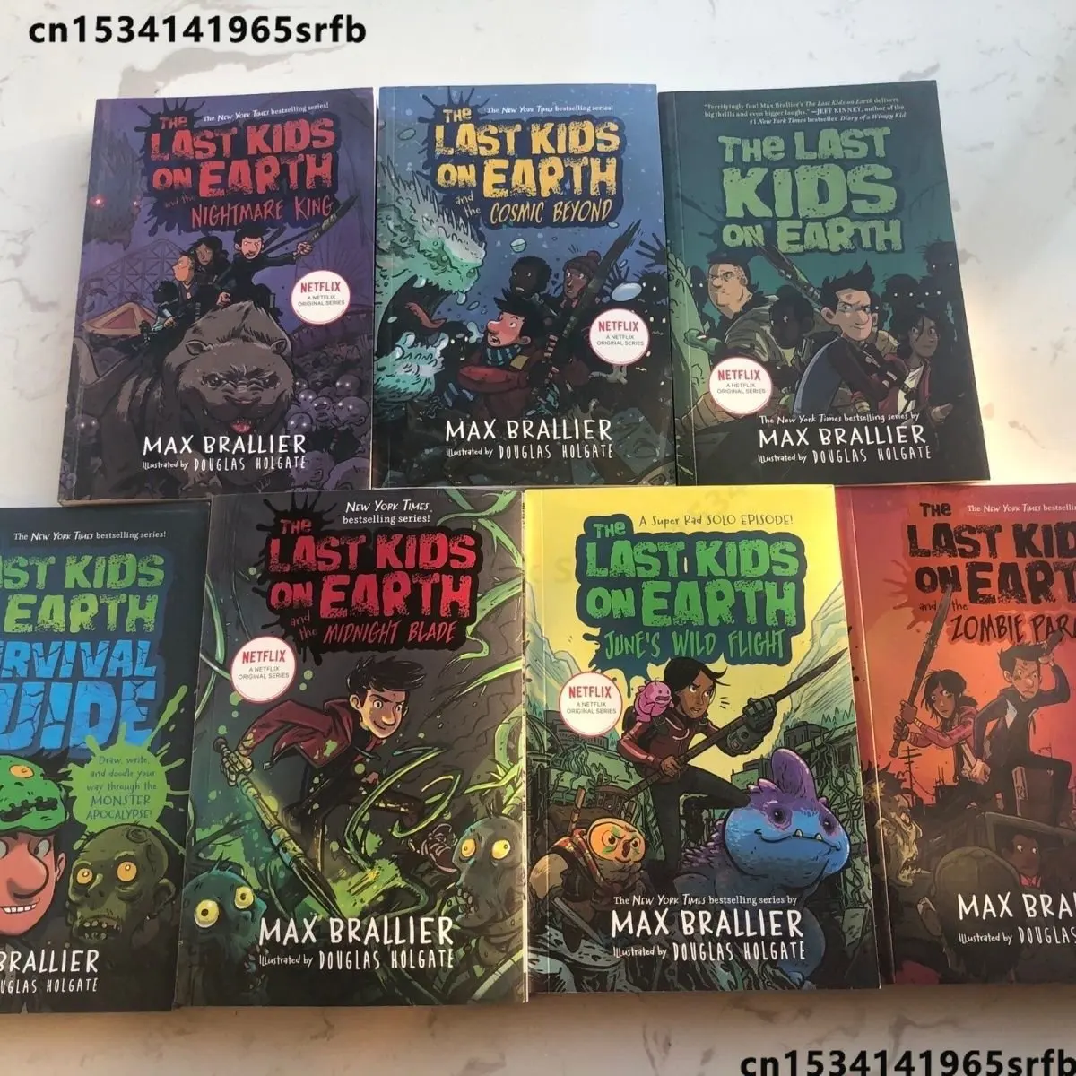 The Last Kids on Earth 7 Volumes of Fantasy Adventure Novels In English  Books for Kids