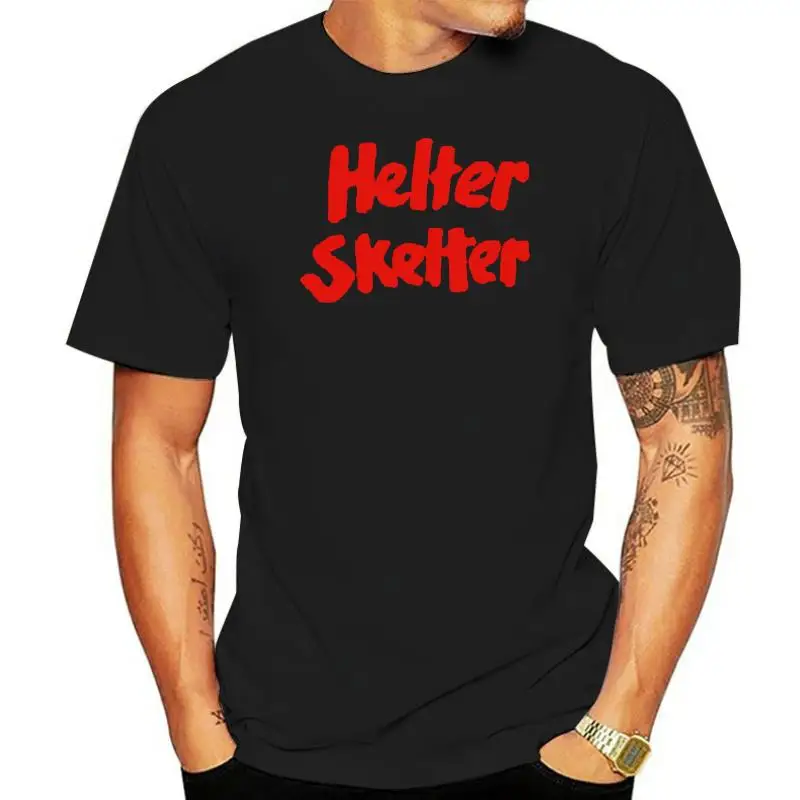 

Футболка Helter с логотипом Чарльза Мэнсона, черная, белая, унисекс