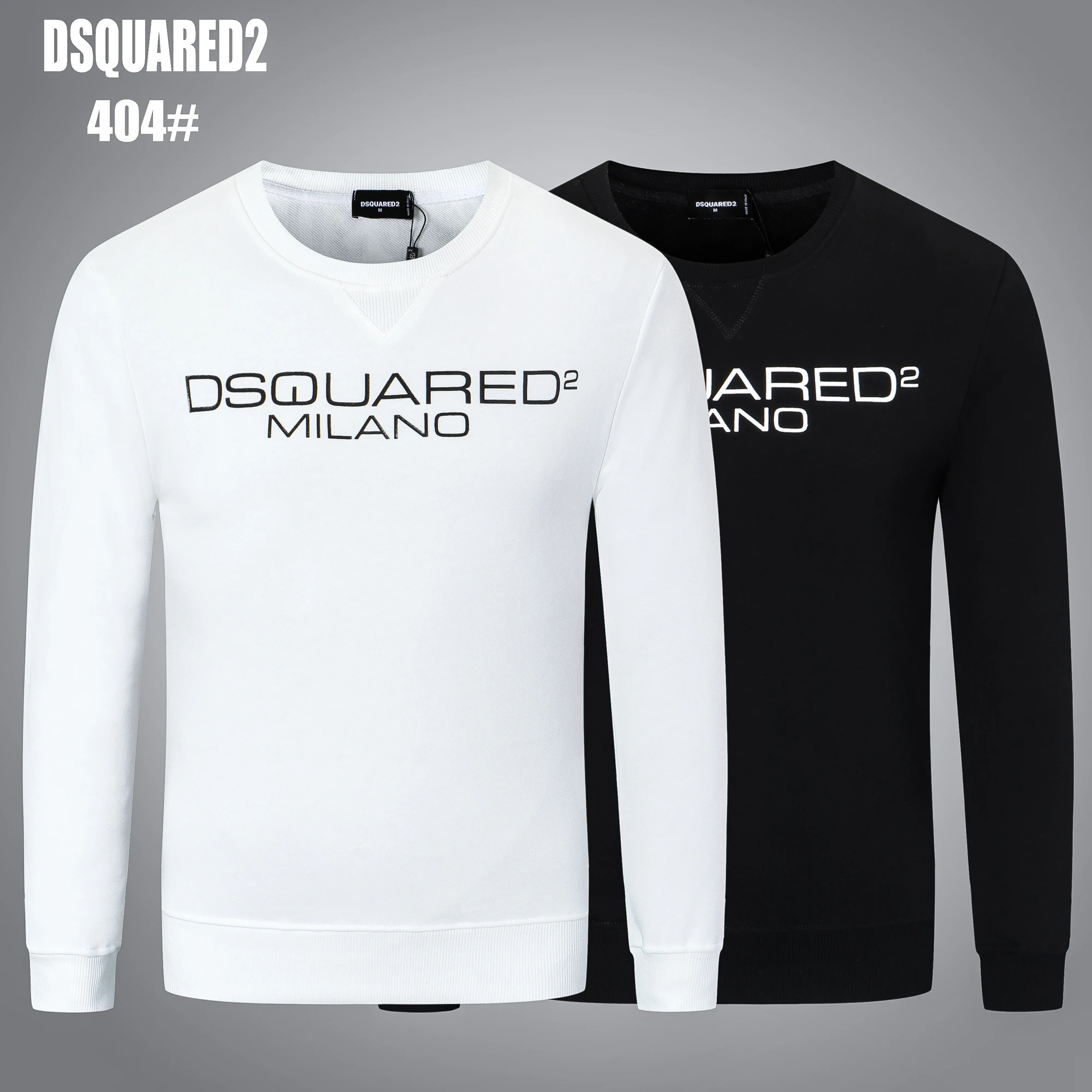 

Classic authentic Dsquared2 couple men and women fashion trend sweater pullover Boyfriend gift crewneck sweatshirt 404#