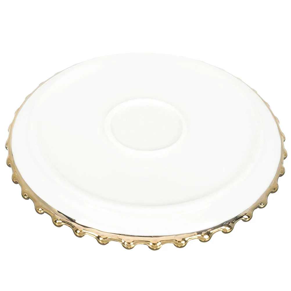 

Ceramic Appetizer Plate Side Dish Plate Appetizer Cake Dessert Fruit Plate for Party Festival