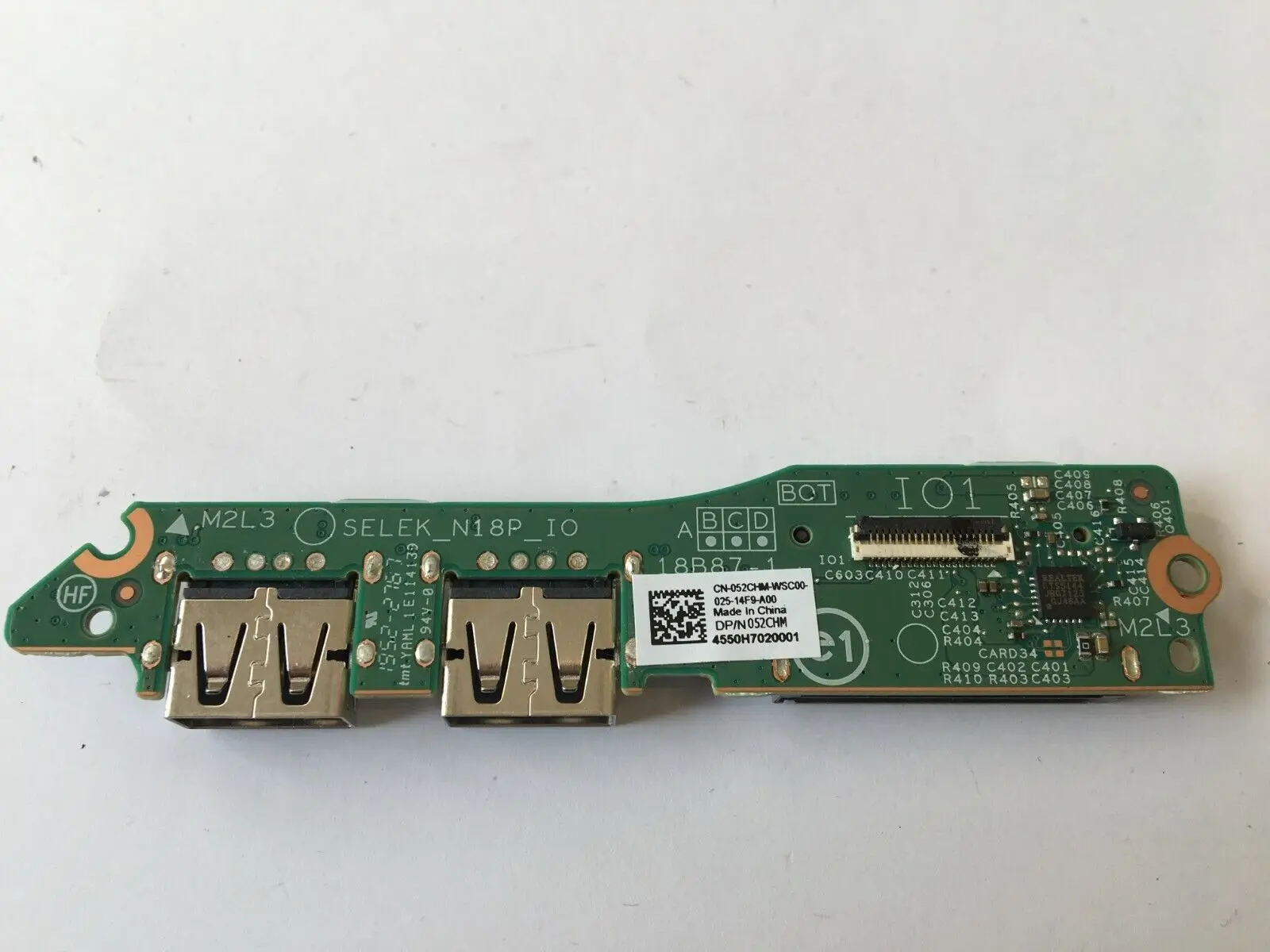 

FOR Dell G Series G3 3590 USB Card Reader IO Board 052CHM 52CHM