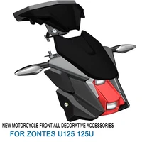 motorcycle windshield headlight windscreen head cover guide fairing for zontes u125 125u zt125u kd150u
