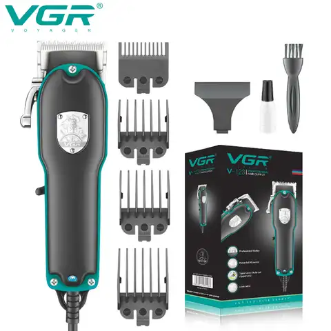 машинки для стрижки триммер для мужчин Машинка для стрижки волос VGR профессиональная машинка для стрижки волос электрическая машинка для с...