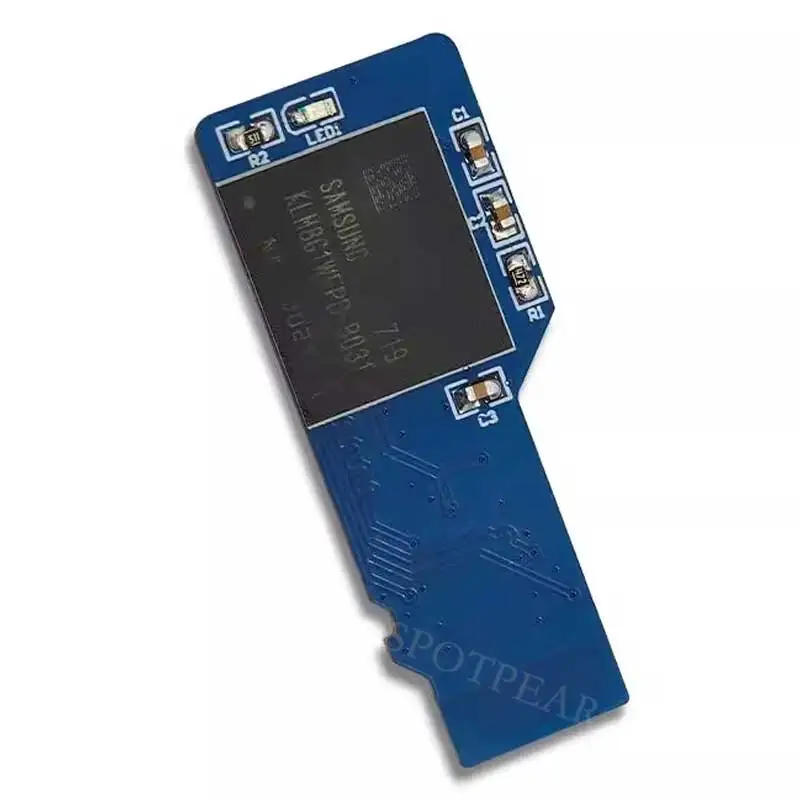 Фото Модуль SD-карты Raspberry Pi eMMC — TF, микрокарта MMC, более высокая скорость и стабильность eMMC-SD-8G / eMMC-SD-32G / Только USB3-считыватель №4