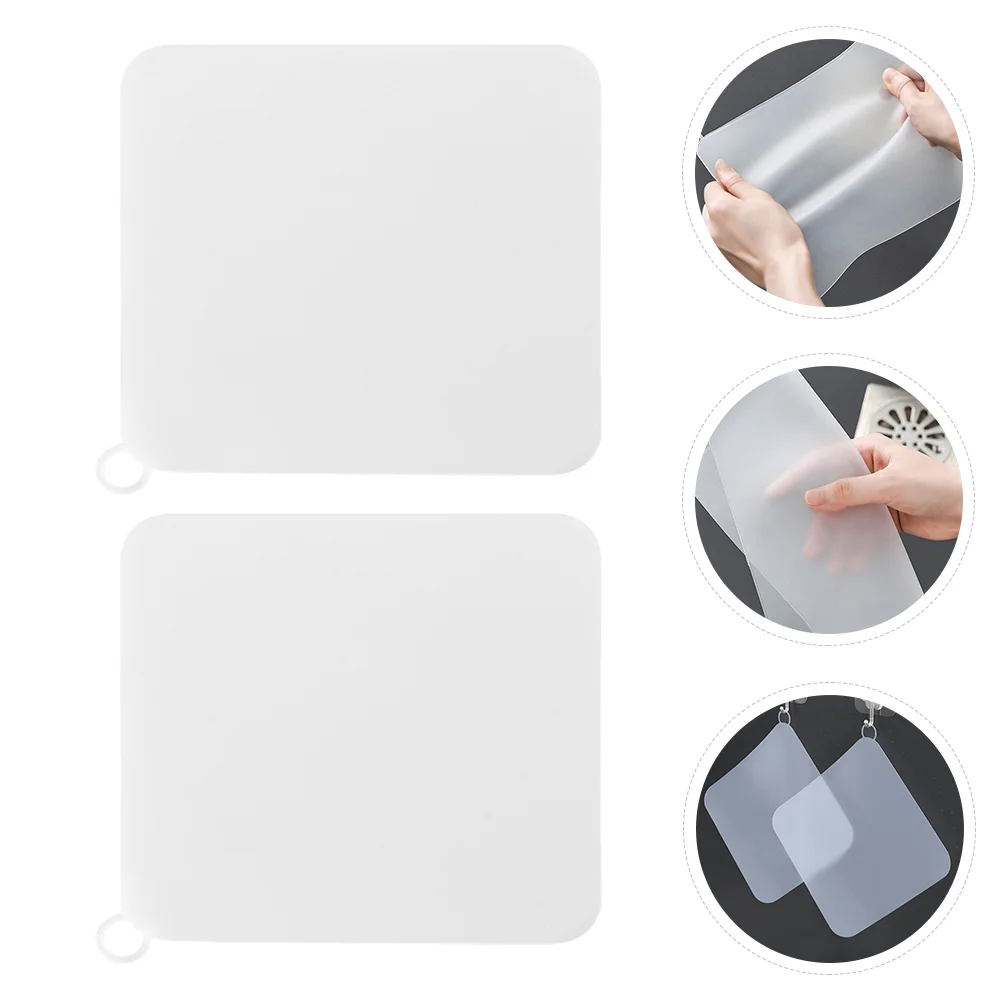 

2 Sink Square Kitchen Simple Useful Drain Cover Seal Drain Cover for Sink Home