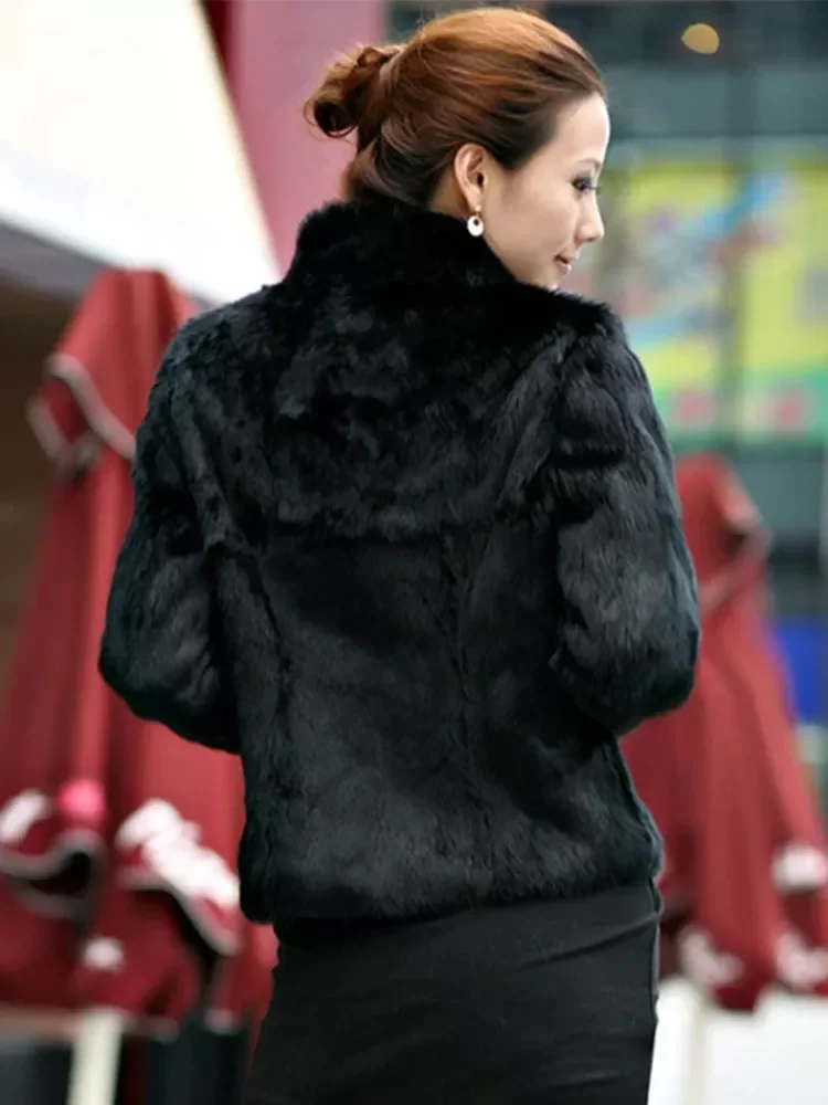 New in Faux Fur Coat Fluffy Plush Coats New Autumn And Winter Ladies Long Sleeve Special Woman Clothing 2020 Overcoat Female y2k