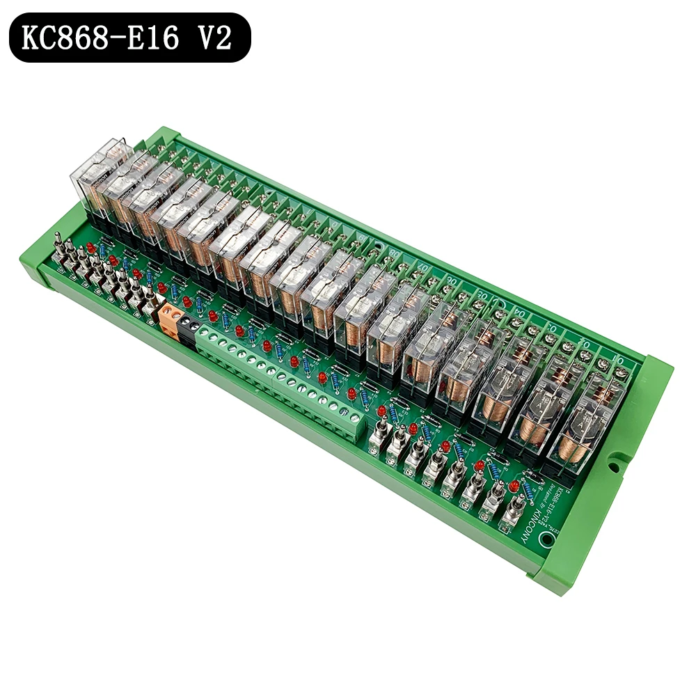 

Микросхема KC868-E16V2 Max250V16A DIN Rail Mount SPDT Power Relay Interface Module