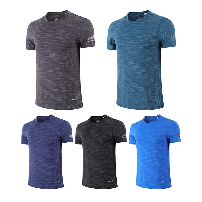 

Men's Running T-Shirts, Quick Dry Compression Sport T-Shirts, Fitness Gym Running Shirts, Soccer Shirts Men's Jersey Sportswear