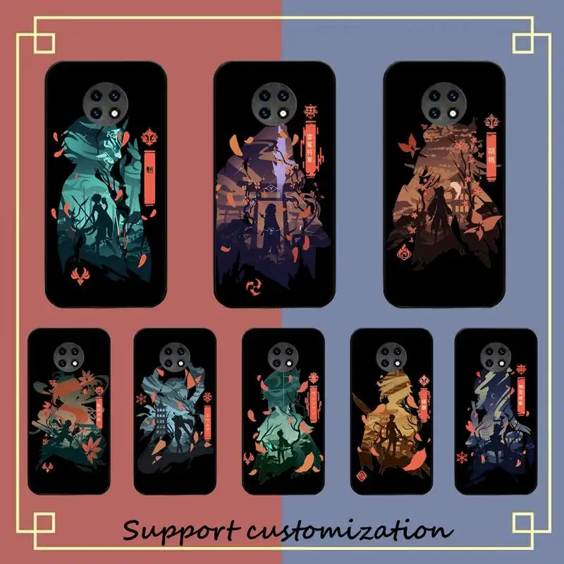 

Anime Genshin Impact Phone Case for Redmi Note 8 7 9 4 6 pro max T X 5A 3 10 lite pro
