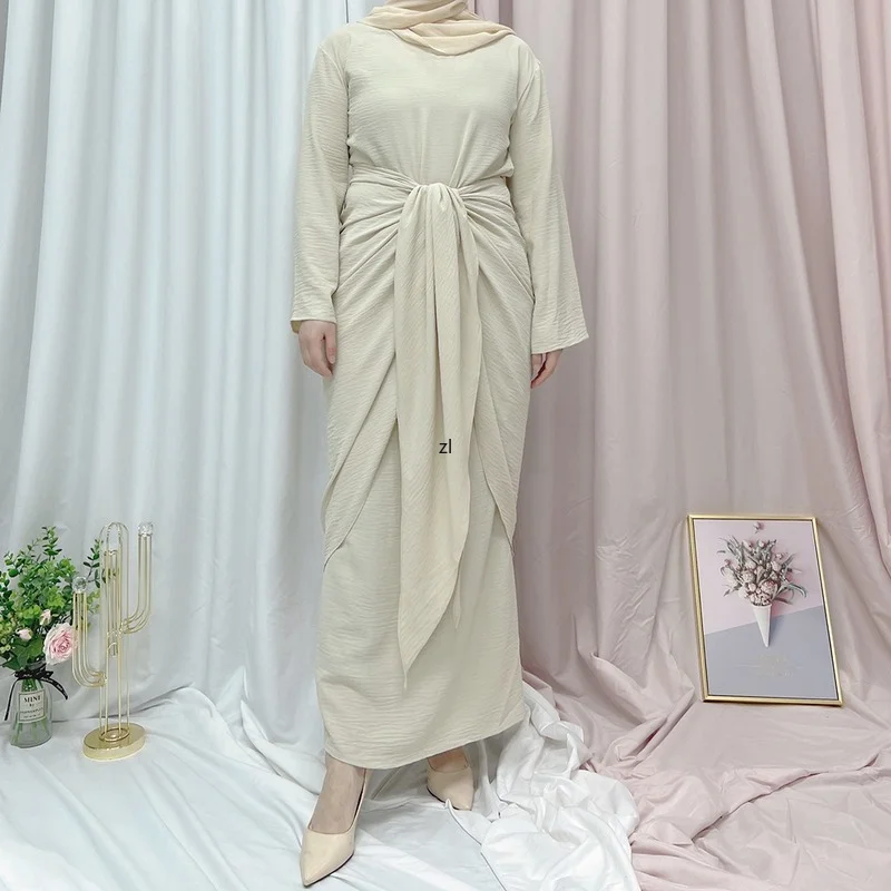 

Eid Mubarak Ramadan Muslim Kaftan Abaya Dress Kimono Women Dubai Turkish Islamic Clothing Djellaba Femme Evening Gowns Boubou