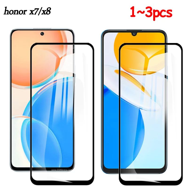 

tempered glass for honor x8 2022 screen protector for honor x7 protective glass & camera film honor-x8 xonor x8 5g x7 honorx7 honorx8 accessories