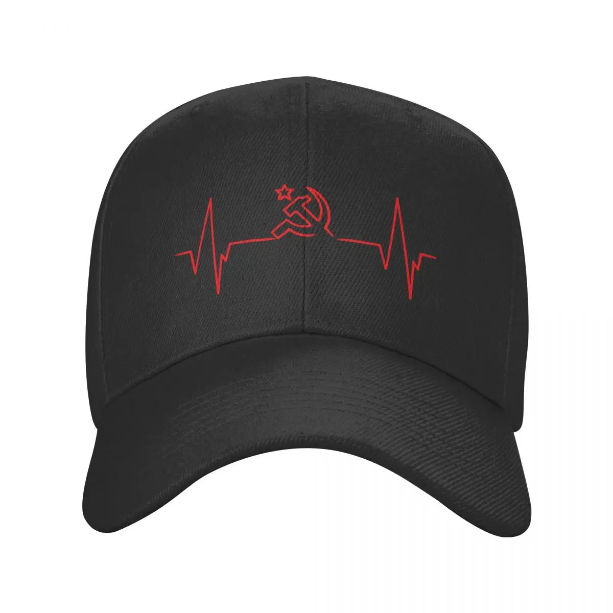 

New Classic Hea-rtbeat Rossia CC-CP Baseball Cap Adult USSR Adjustable Dad Hat Men Women Hip Hop