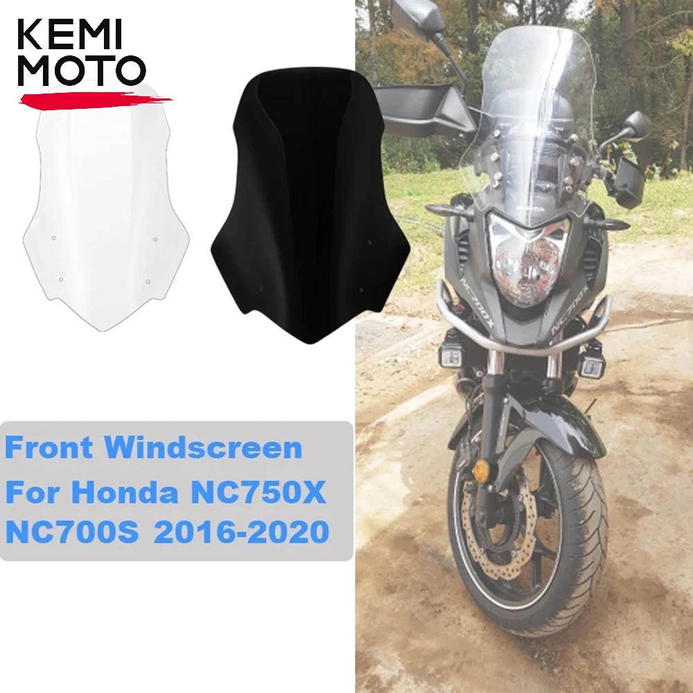 

NC750X NC700X Windscreen Motorcycle Front Windscreen Windshield Fairing For Honda NC 700X NC750X 2016-2020 Accessories
