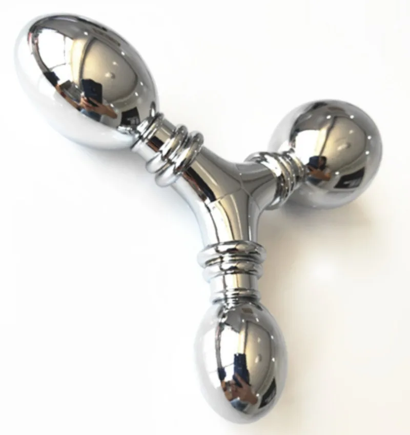 Съемная анальная пробка с тремя шариками женский фаллоимитатор для точки G из