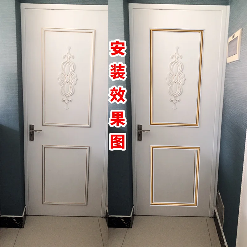 Гипсовая линия 3 м для гостиной фона телевизора Настенные обои края украшение