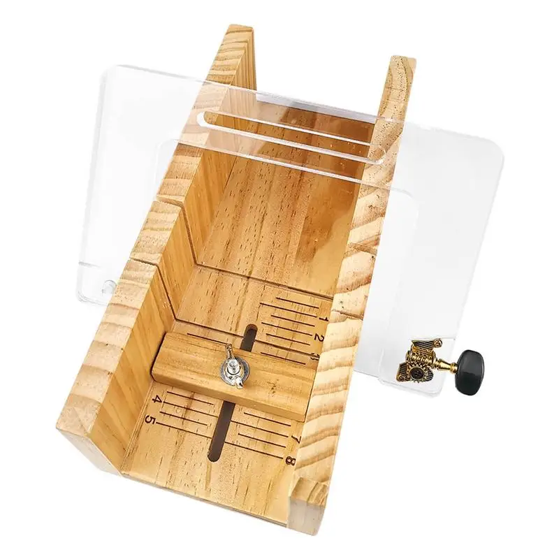 

Набор для рукоделия из дерева, набор для самостоятельного изготовления мыла, ручная акриловая зеркальная и деревянная коробка, форма для акриловых резаков, Слайсеры и