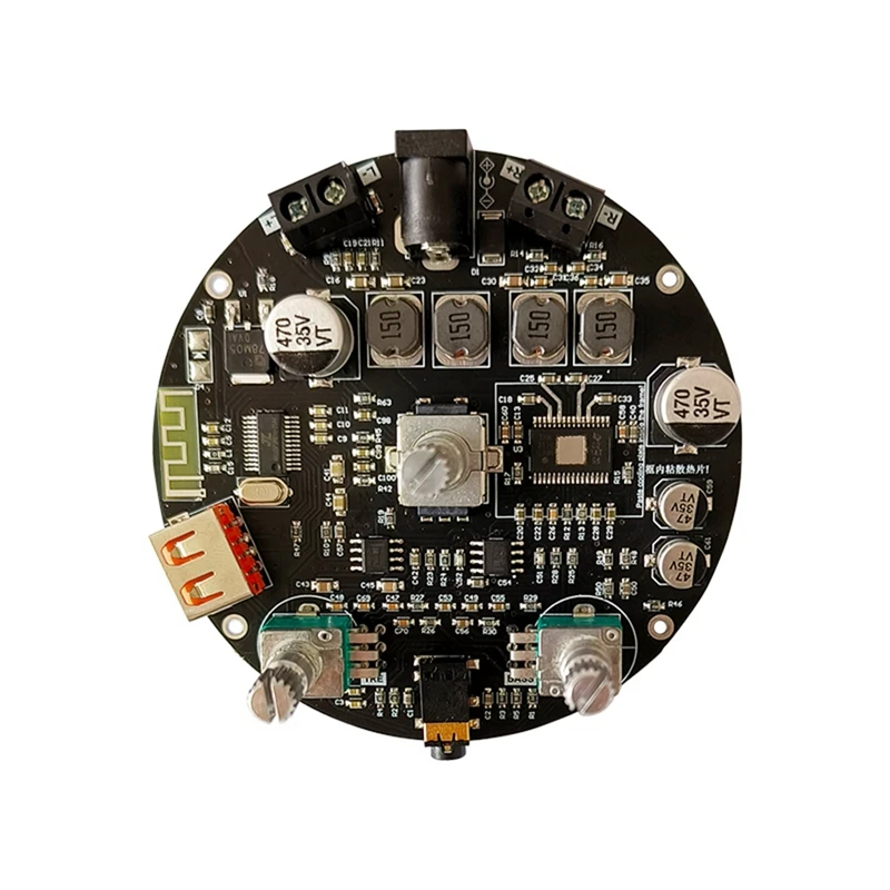

ZK-R502H Bluetooth аудио усилитель мощности, плата модуля TPA3116D2 с высоким и низким басом 50 Вт x 2, стерео 2,0 канальный усилитель динамика