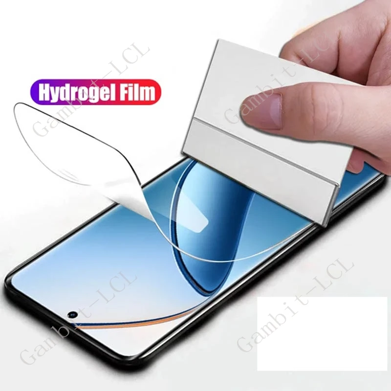 Фото Гидрогелевая пленка для Tecno Pova Curve 2 5G TecnoPovaCurve2 PovaCurve2 Curve2 6,78, гидравлическая мягкая защитная пленка на весь экран, 3 шт. №3