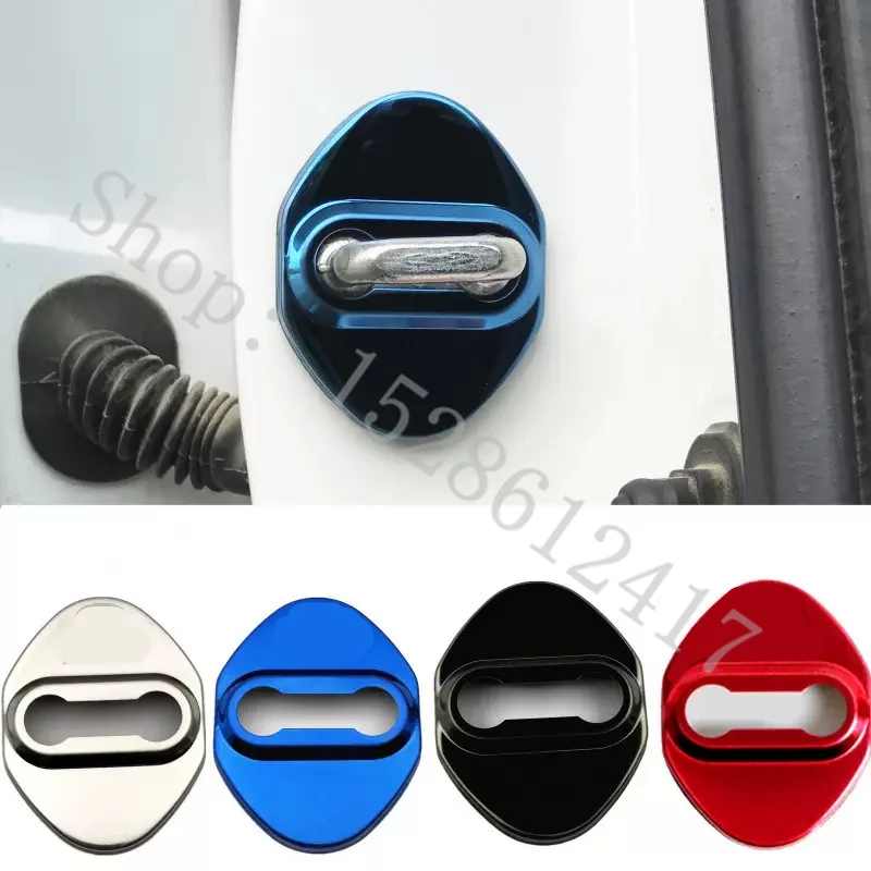 

For Hyundai Sonata 2015 20162017 2018-2022 Stainless steel Car door lock decorative protective cover Car Accessories styling