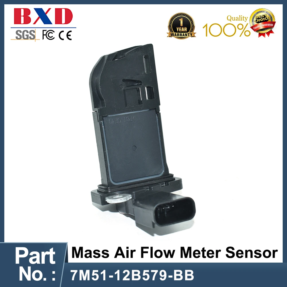 

7M51-12B579-BB 7M5112B579BB Mass Air Flow Meter Sensor MAF For Ford C-Max Focus Fusion Transit kuga Mondeo For VOLVO C30