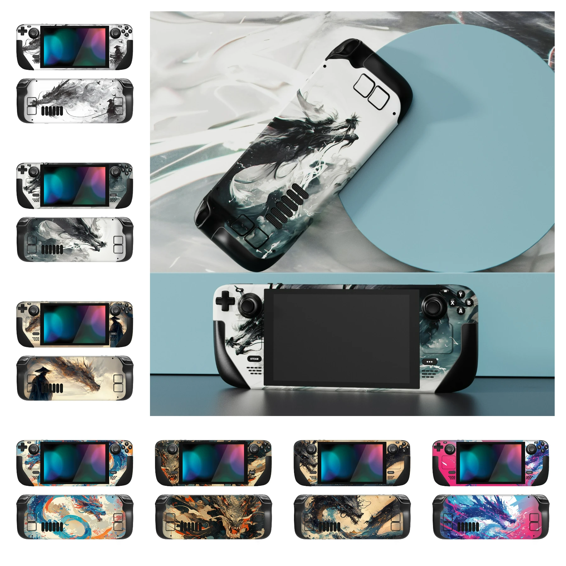 Полный комплект защитных наклеек PlayVital для пар ЖК-дисплей виниловые наклейки