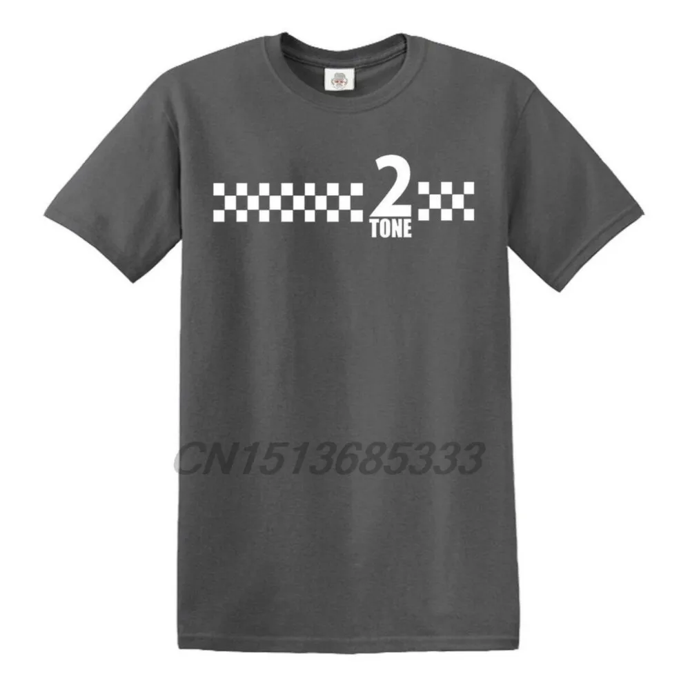 

2 Tone SKA Records Men Printed T Shirts The Specials Retro Music Unisex T-shirt Plus Size Crew Neck Cotton Tee Tops Man Vintage