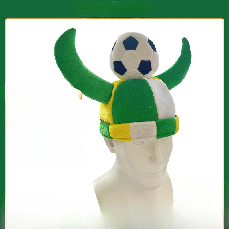 Карнавал карнавал Кубок мира Футбольная Кепка реквизит праздник коровы головной