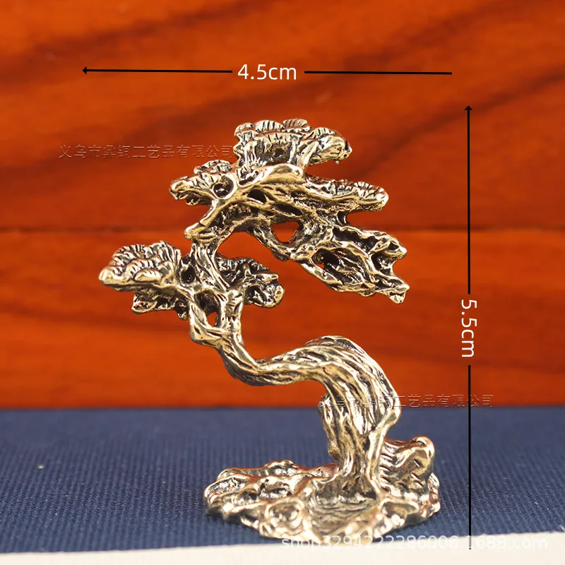 

Медная миниатюрная фигурка сосны MOONBIFFY