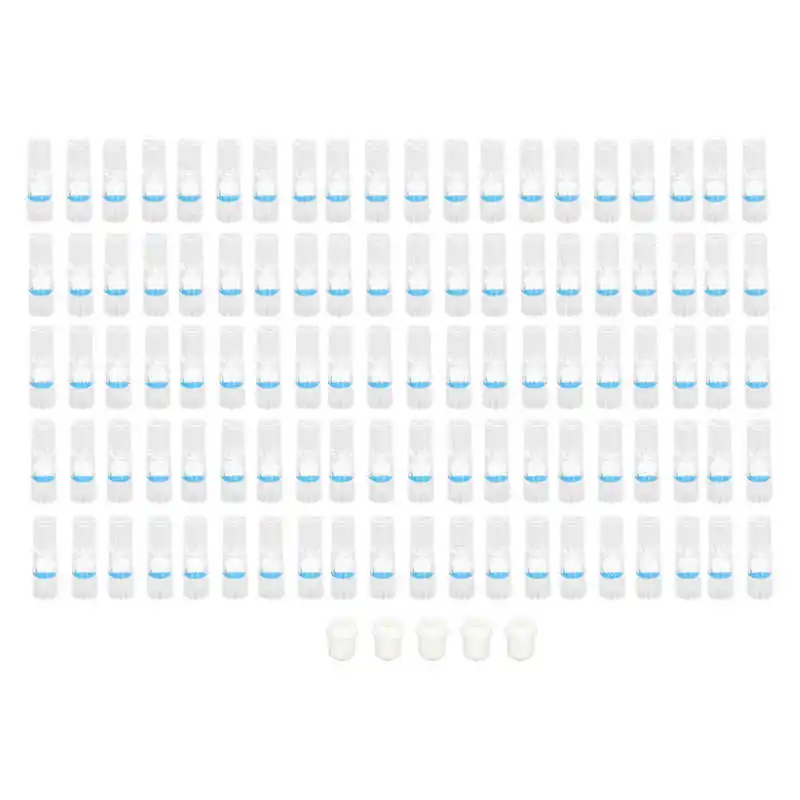 

100Pcs Smoking Pipe Filters Disposable Smoking Filter Microporous Multiple Filtration for Less Tar Smoke Stains Smoking Tool
