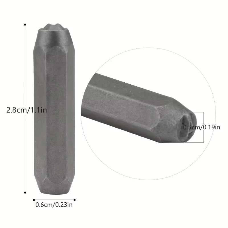 Набор штампов для штамповки цифр и букв 38 шт. инструмент тиснения кожи 3 мм B03D