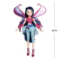 28cm high believix fairylovix fairy girl doll action figures fairy musa stella flora aisha dolls toys for girl gift bjd