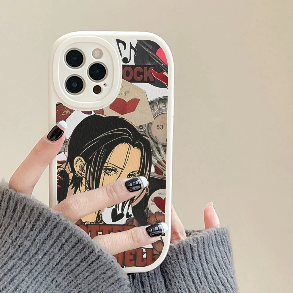 Чехол для телефона из жесткой кожи с рисунком аниме Nano Osaki IPhone 14 13 12 Mini 11 Pro Max Xs X Xr 7 8