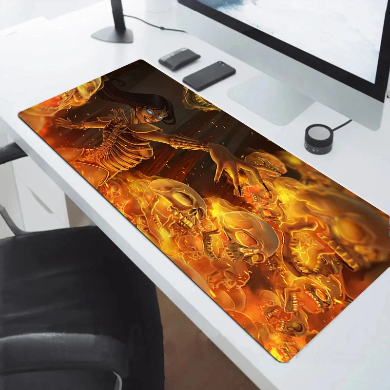 

Mousepad Desk Mat Path of Exile Extended Pad Anti-slip Pc Gamer Keyboard Mouse Mats Office Accessories Cabinet Gaming Table Xxl
