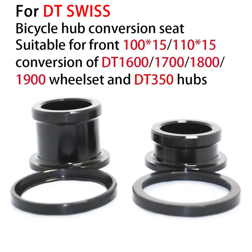

For DT SWISS 1600 350 Hub Converter Bike Hubs Conversion Adapter Kit 100x15/110x15mm Conversion Seats Bicycle Accessories New
