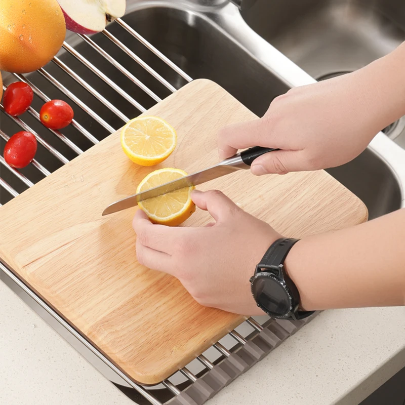 Регулируемая сушилка полка для слива лоток складной органайзер раковины