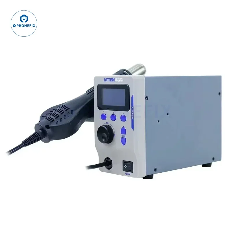 ATTEN ST-8800D 800 Вт антистатическая станция для распайки термофена с регулируемой