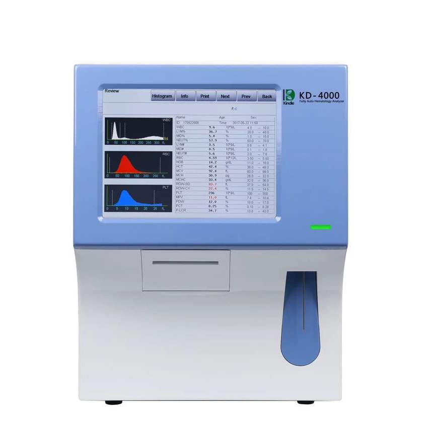 

CBC cell counter hematology lab machine equipment Haematology Analyzer KD4000 big touch scream