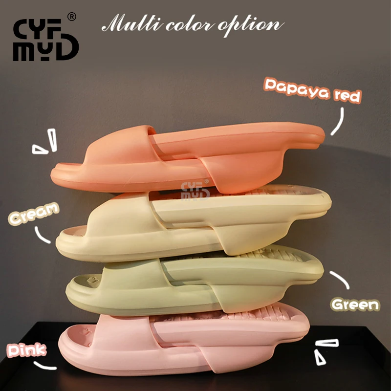 Women's Home Slippers Cute Summer Shoe for Woman Comfortable Non-slip 2023 EVA Slipper Soft Designer Slides Lightweight