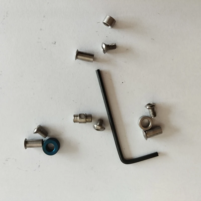 Полный набор винтов для ножа из нержавеющей стали хромированного Криса Reeve Big Sebenza