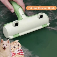 new cat hair removal brush large pet fluff removal roller portable washable cat dog lint furniture sofa cleaning tool reusable