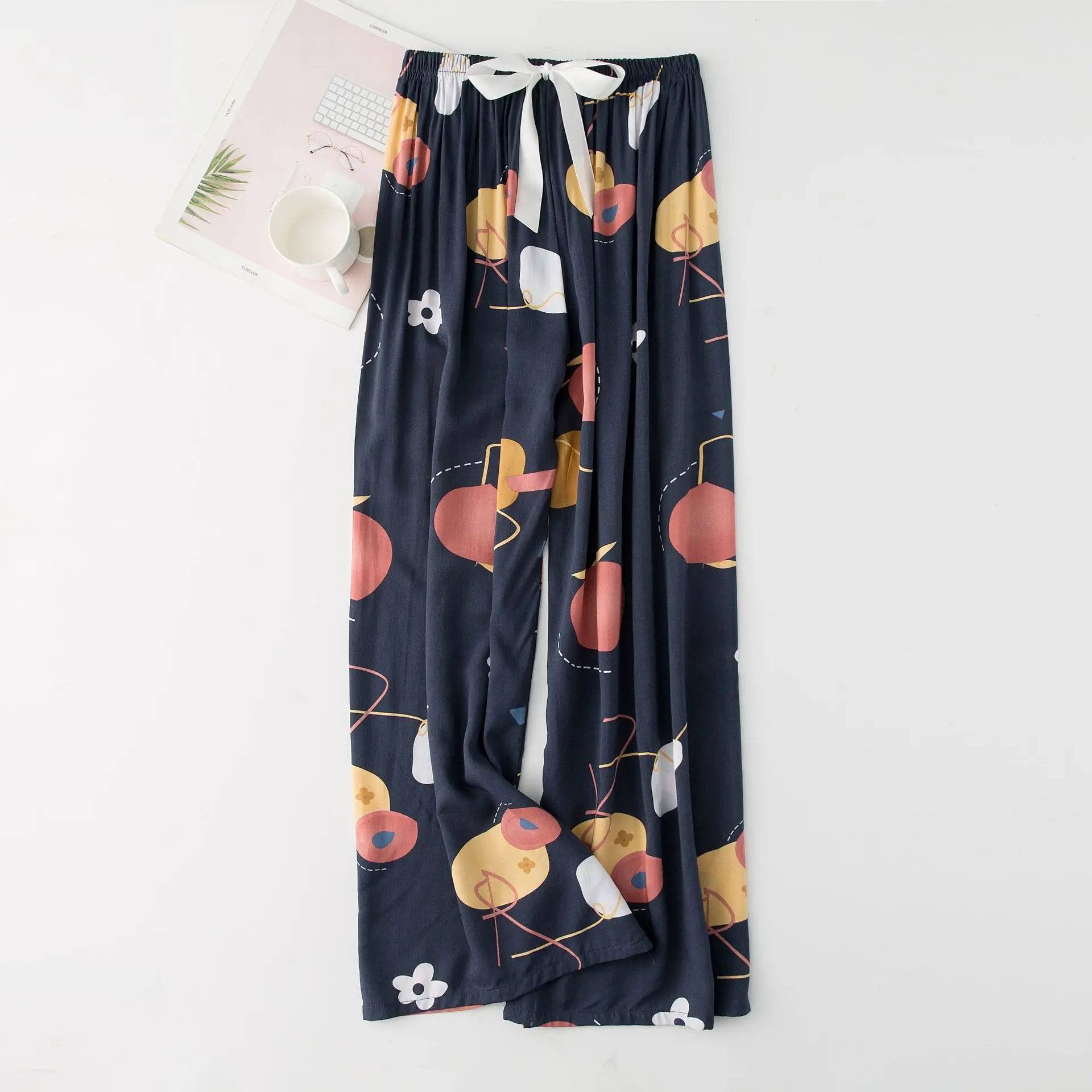 Женская одежда для сна летние брюки с защитой от комаров пляжные пижамные штаны