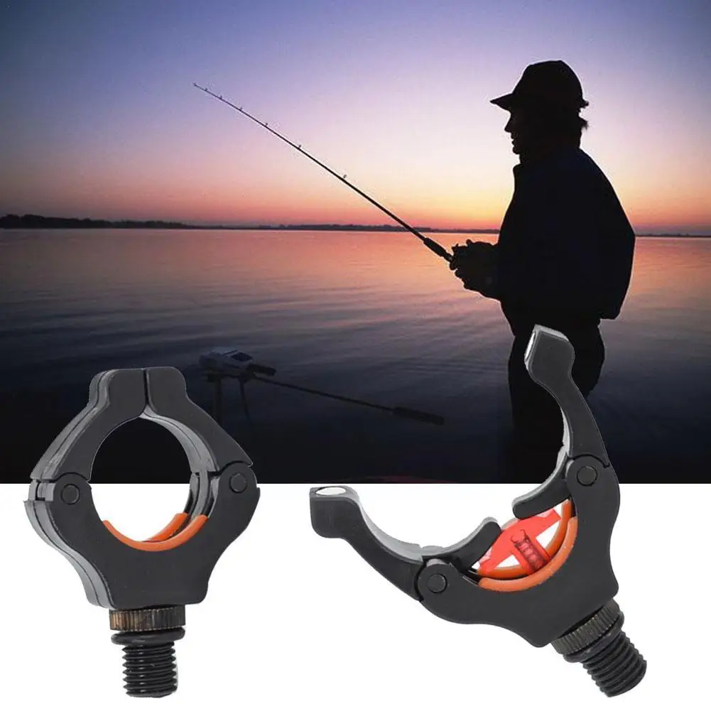 

1pcs Carp Fishing Rod Rest Head Gripper For Rod Pod Holder With Magic Magnet Clips Keep Fishing Rod For Outdoor Fishing Too S8M9