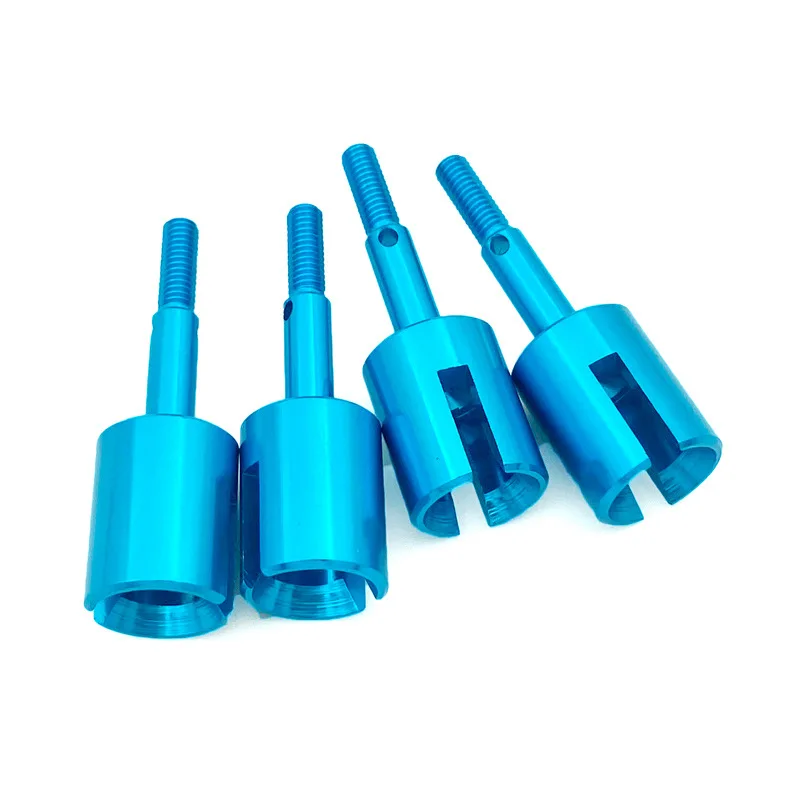 

4pcs Metal Wheel Axle Wheel Cup for Tamiya TT01 TT02 TT02B TT02D TT02E 1/10 RC Car Upgrades Parts Accessories