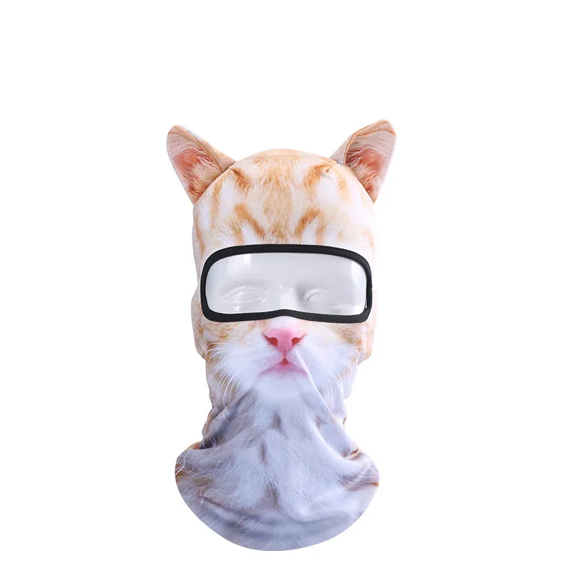 Балаклава уличная Солнцезащитная мотоциклетная маска для лица из лайкры