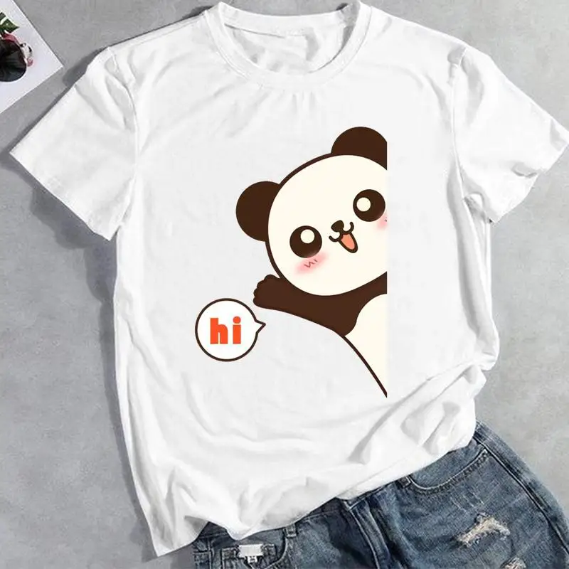 

Футболка женская летняя с круглым вырезом и принтом, с коротким рукавом