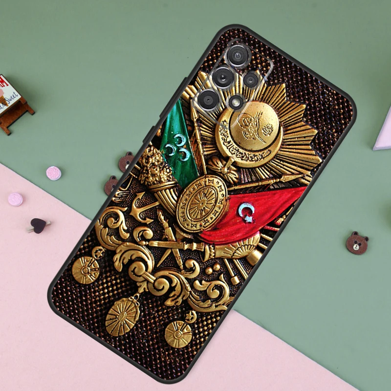 Чехол Ottoman Empire с гербом для Samsung A52 A51 A50 A72 A71 A70 A41 A32 A31 A11 A21S A12 A10 A20 A02S Soft Cover.
