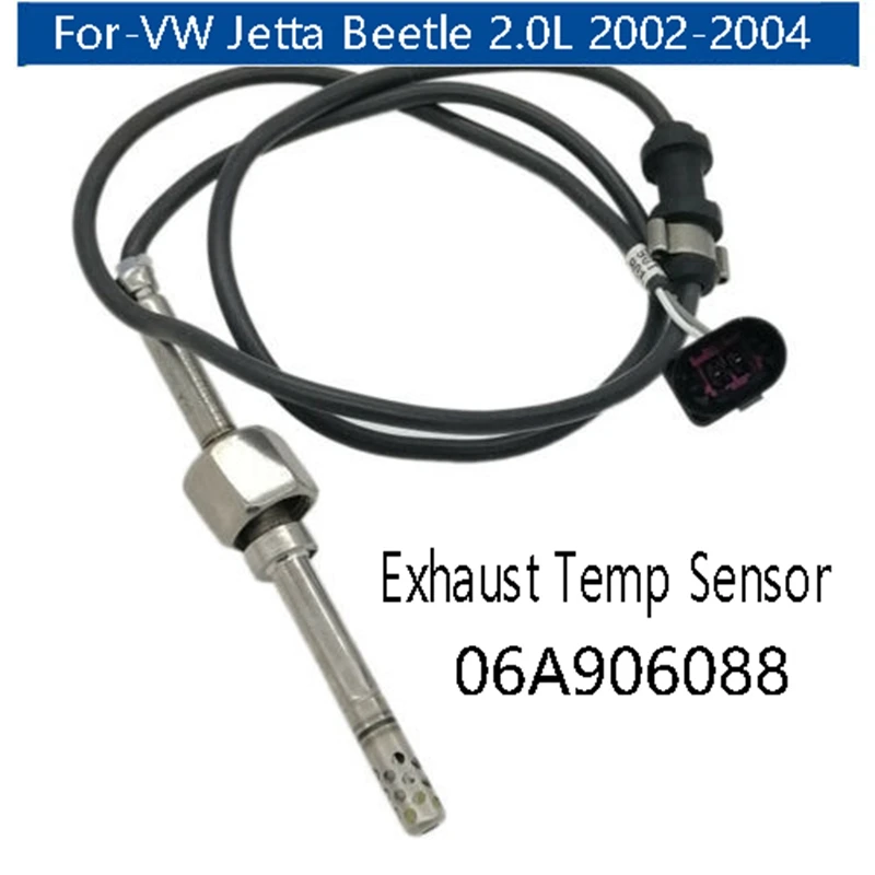 

Car Exhaust Temp Sensor Exhaust Gas Temp Sensor EXT Temperature Sensor 06A906088 for Jetta Beetle 2.0L 2002-2004