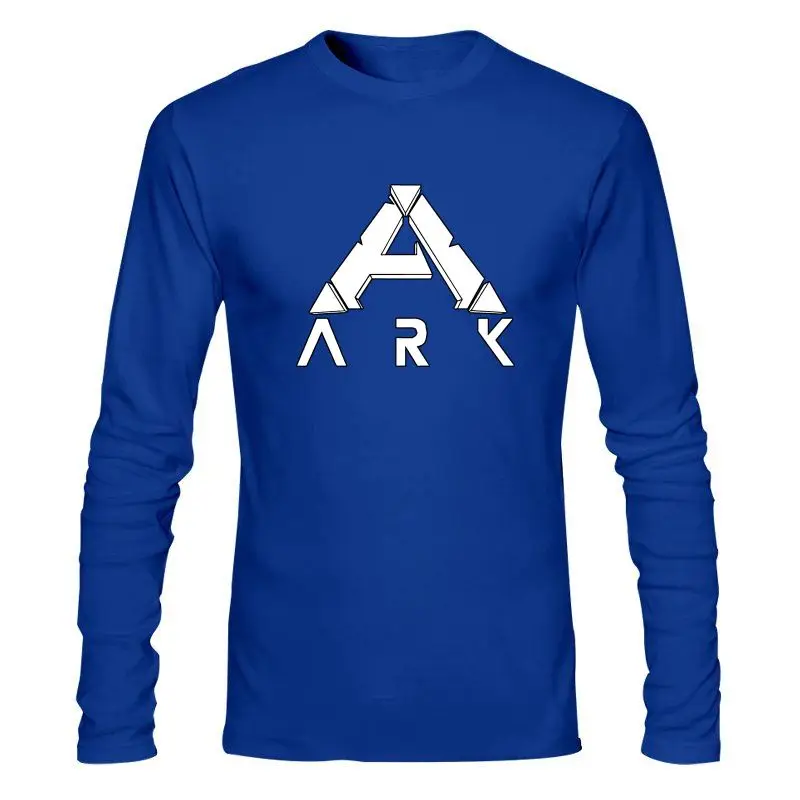 

Мужская одежда, новинка, футболка, минималистичные футболки с надписью размера плюс Ark Survival, мужская хлопковая одежда с коротким рукавом, фу...