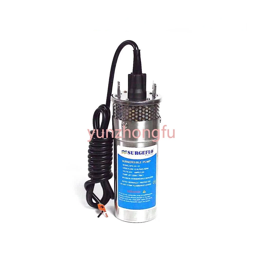 

For SURGEFLO SPX-12-12 12LPM 12v 24V Dc Solar Powered Submersible 100 Meters Solar Deep Well Water Pump with Solar Panel